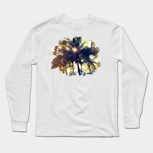 Palm Tree Long Sleeve T-Shirt